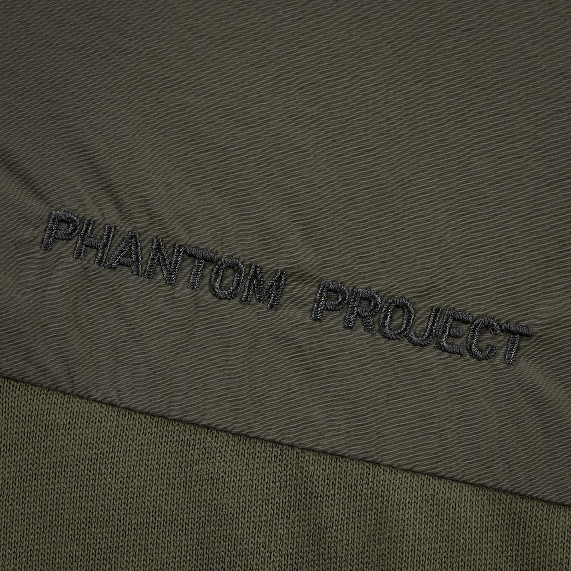 Phantom Project/M-Tac футболка Long Zipper combo Cotton Nylon Ranger Green