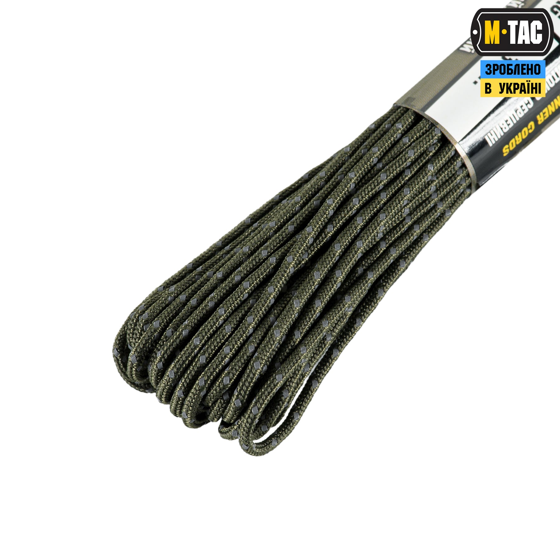 M-Tac паракорд Minicord Mil-Spec 15m Ranger Green Reflective