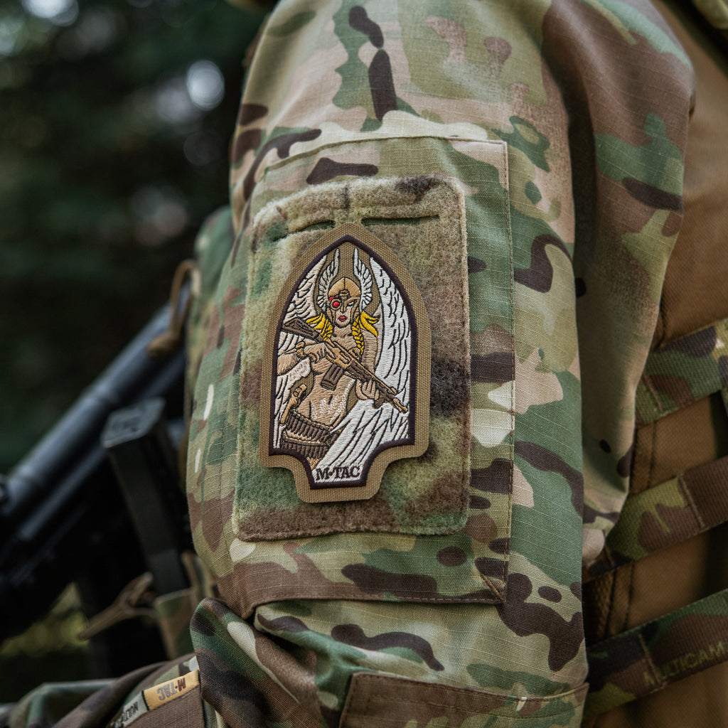 M-Tac нашивка Valkyrie (вишивка) Coyote