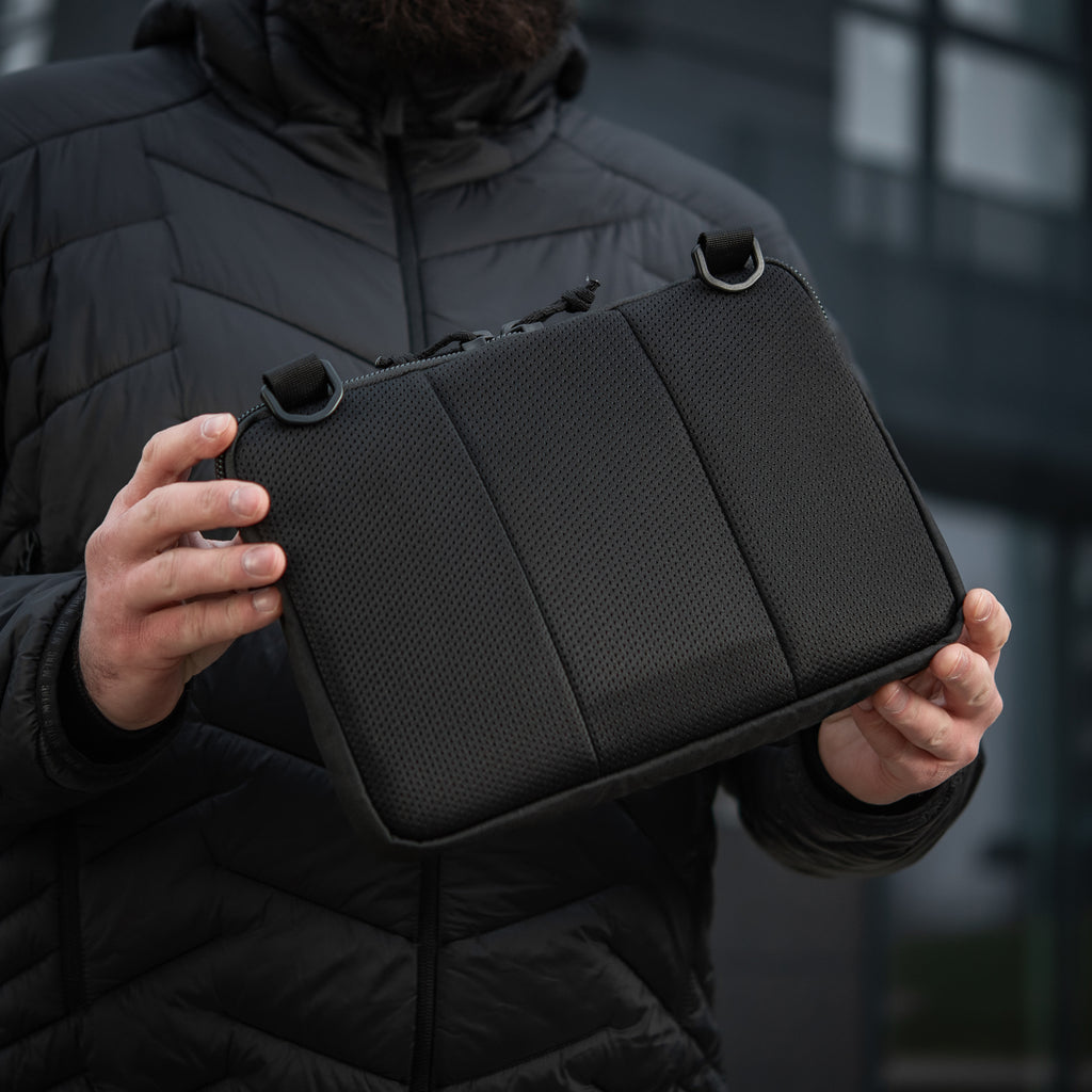 M-Tac сумка Admin Bag Medium Elite з липучкою Black