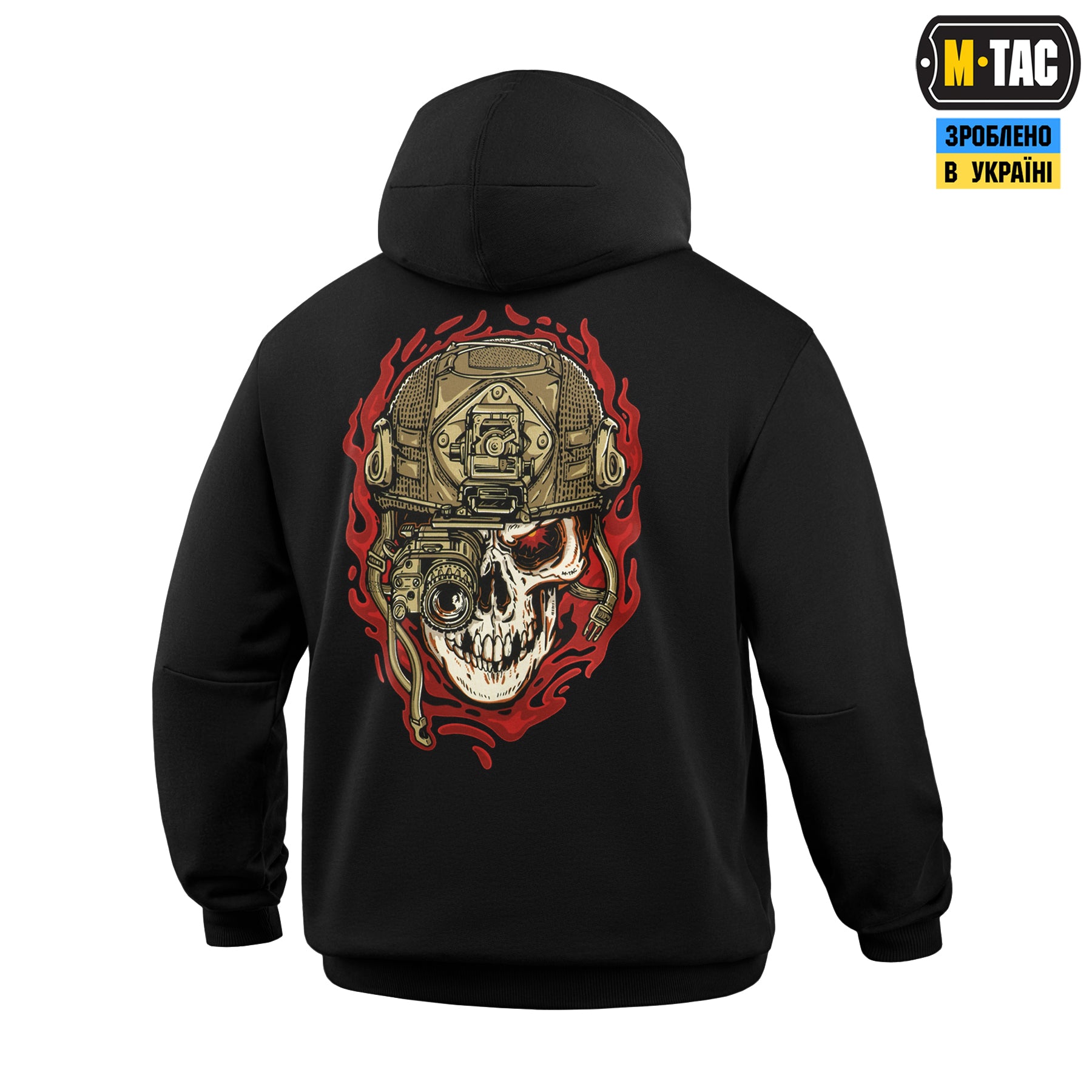 M-Tac кофта Hoodie Worn to the bone Black