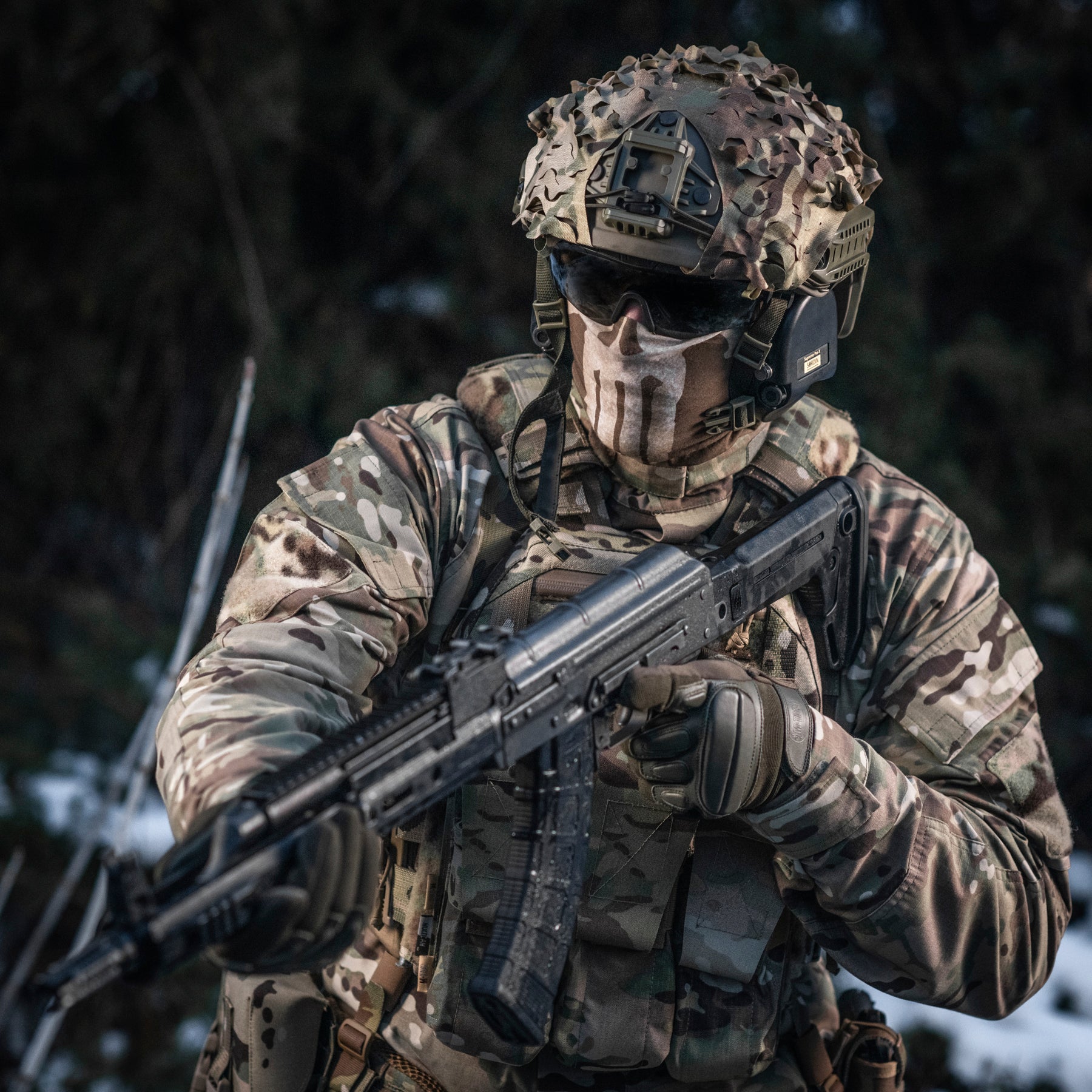 M-Tac шарф-труба полегшенний Punisher Coyote