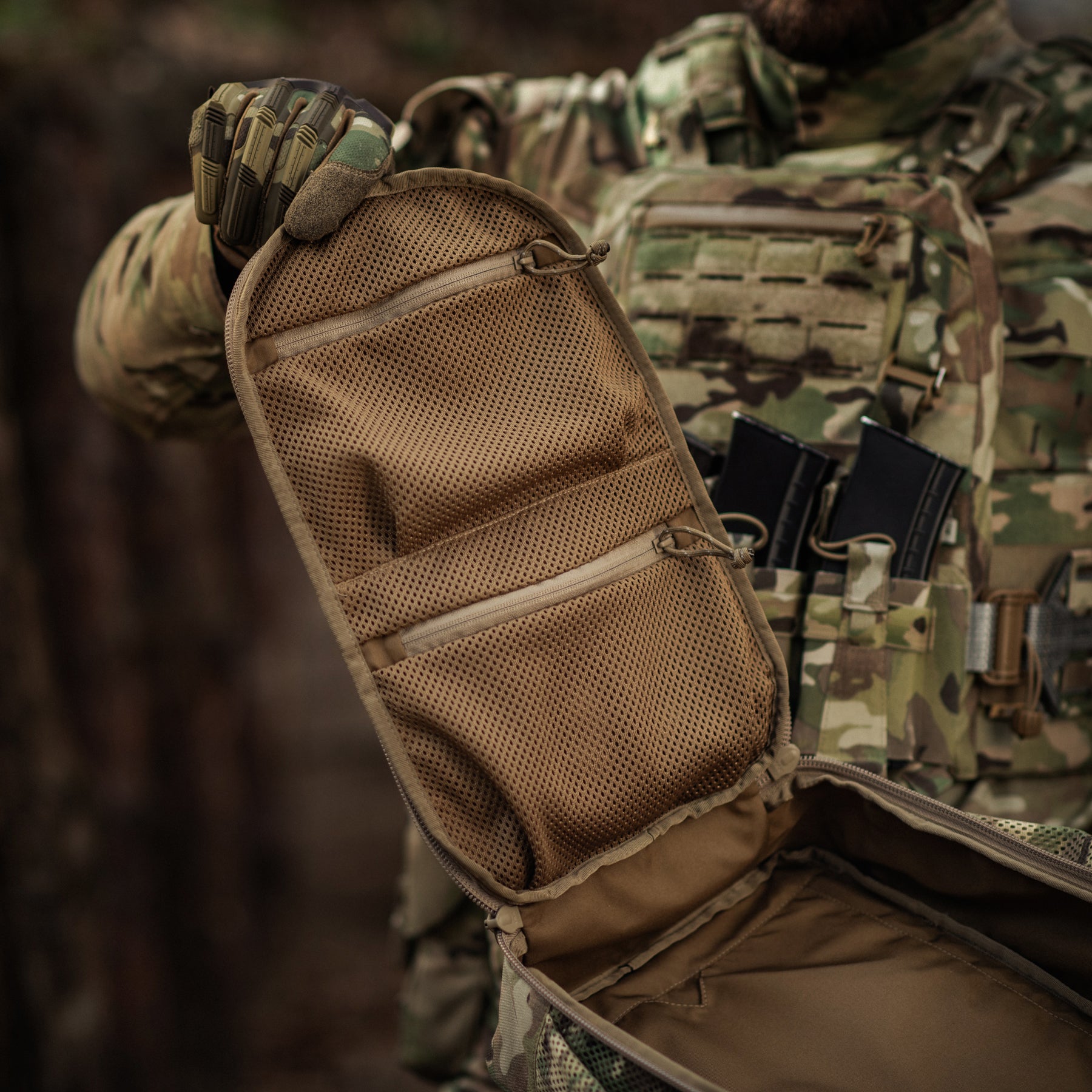 M-Tac рюкзак Sturm з ергономічними лямками Elite Multicam
