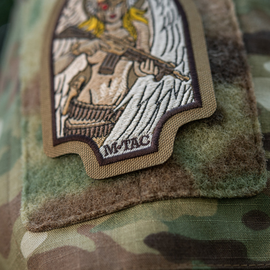 M-Tac нашивка Valkyrie (вишивка) Coyote
