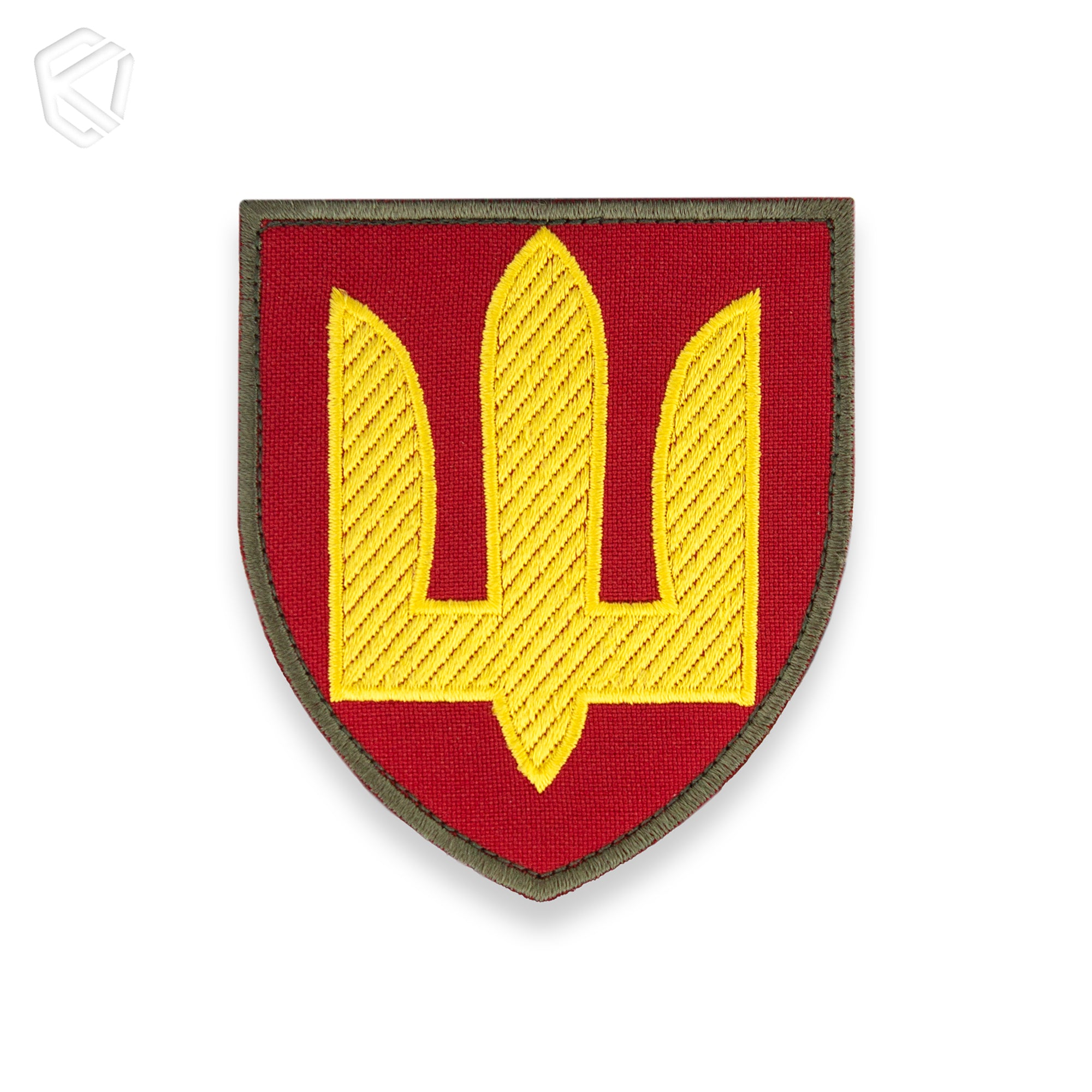Шеврон тризуб "Ракетні війська та артилерія"