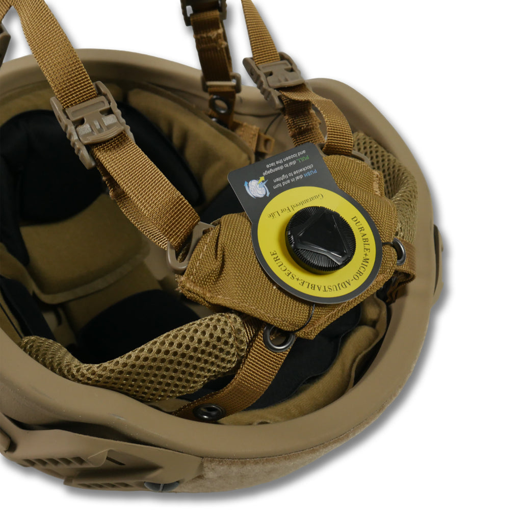 Шолом MICH 2000 Helmet PE NIJ IIIA койот L