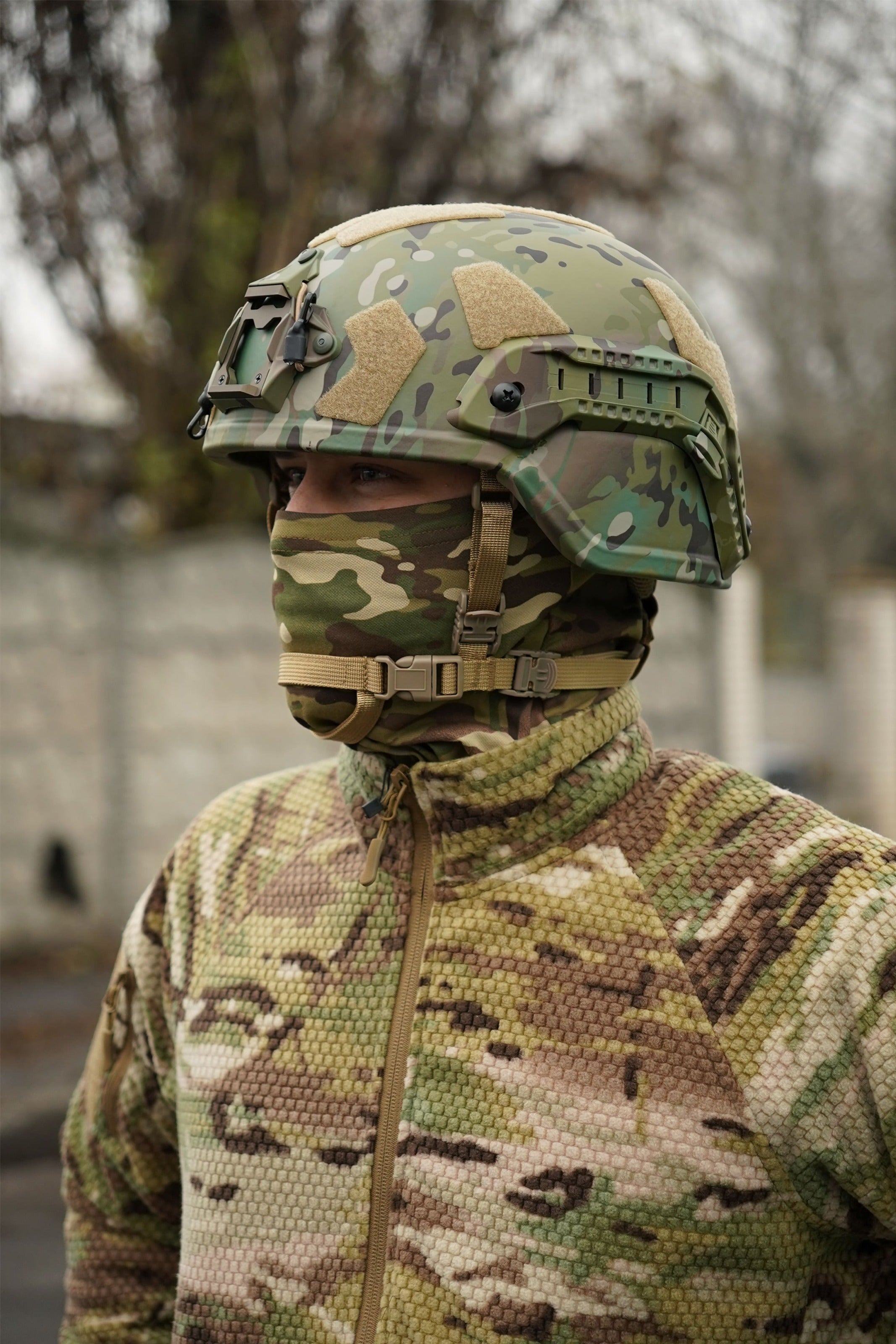 Шолом MICH 2000 PE NIJ IIIA у кольорі мультикам (L) | UHMWPE (PE)