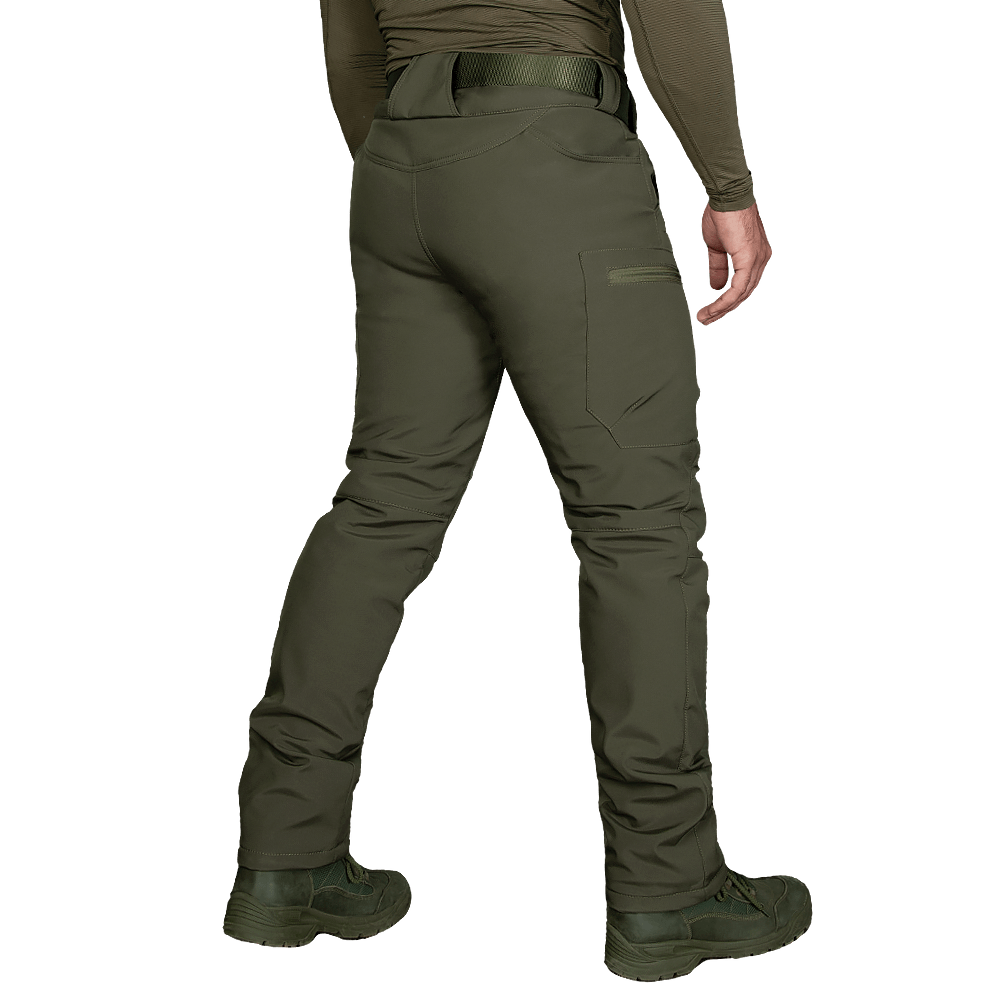 Зимові штани SoftShell Олива