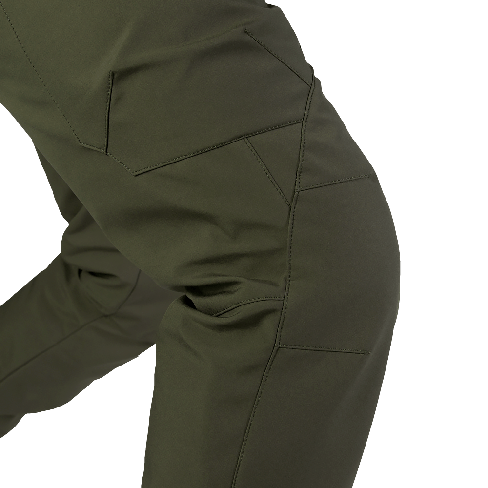 Зимові штани SoftShell Олива