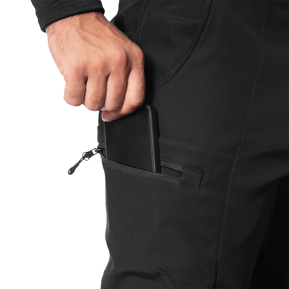 Штани SoftShell Vent 3.0 Чорні