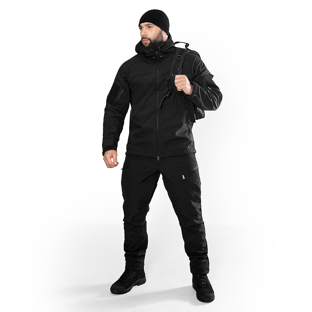 Штани SoftShell Vent 3.0 Чорні