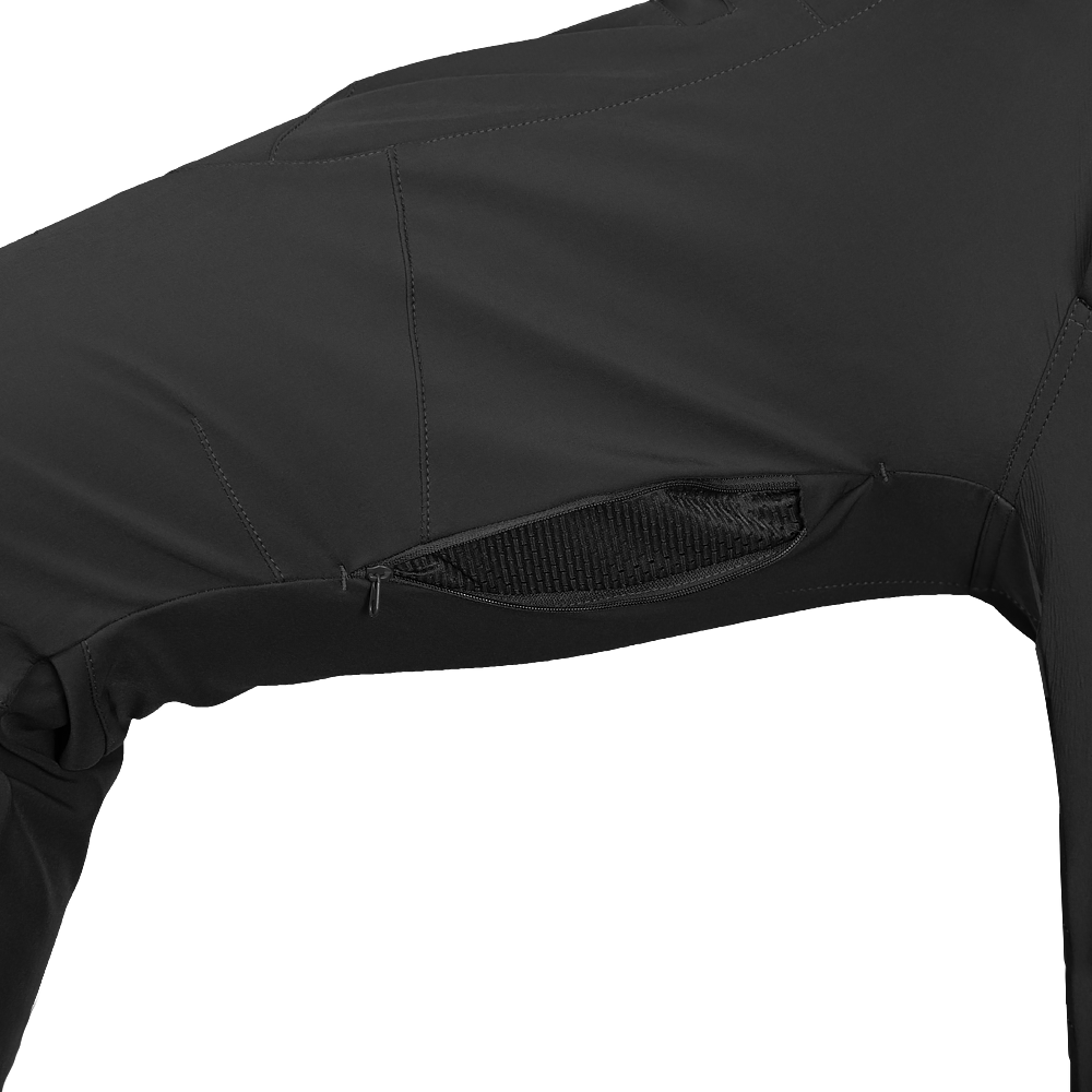 Штани SoftShell Vent Чорні