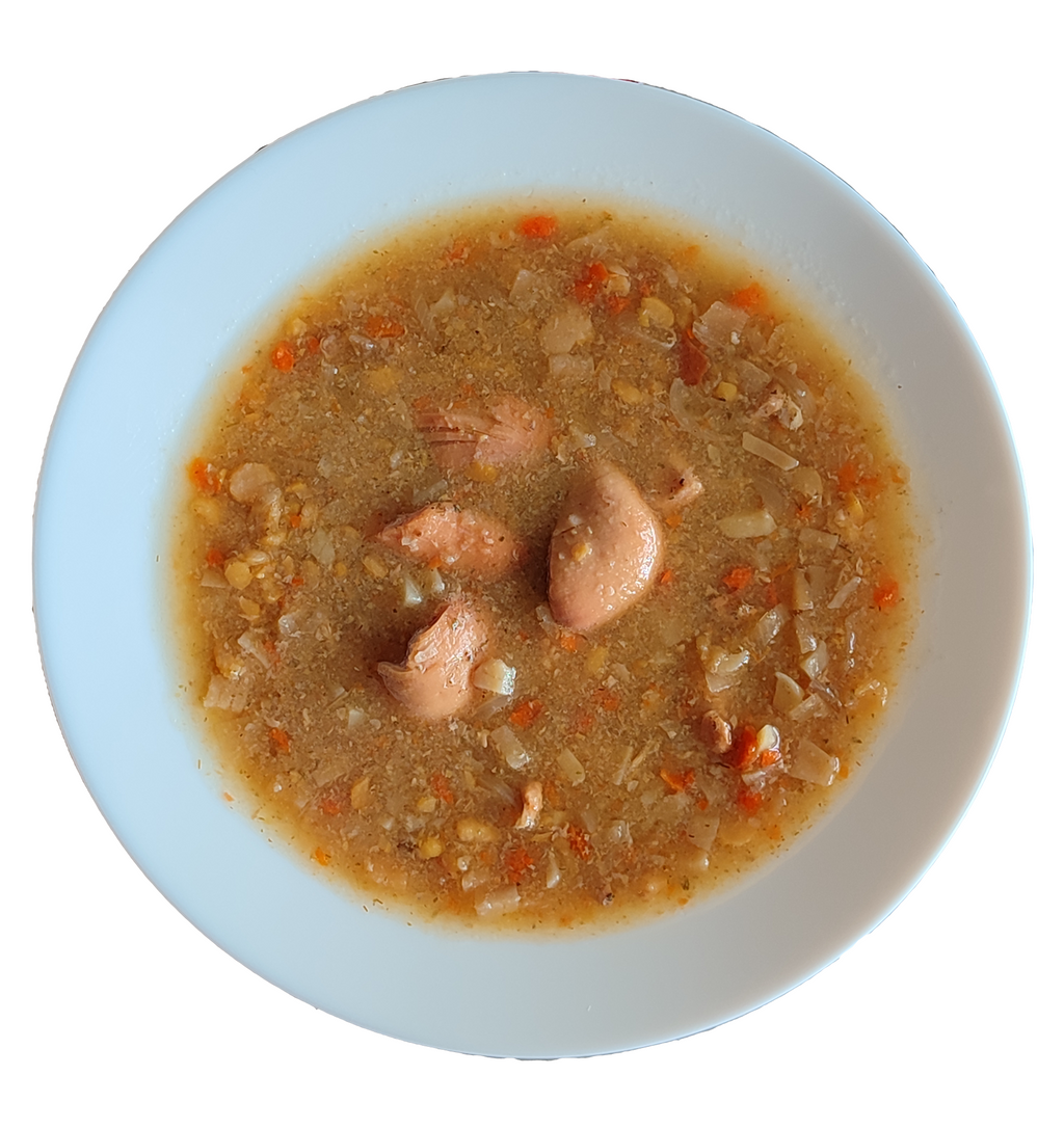 Макро Суп гороховий з куркою (реторт-пакет) 500г