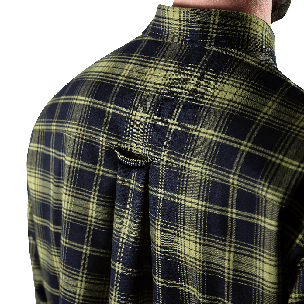 Сорочка “Буревій” (Logo Orange) Lime Green/Navy