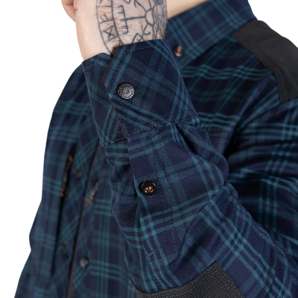 Сорочка "Тайфун" Teal/Navy