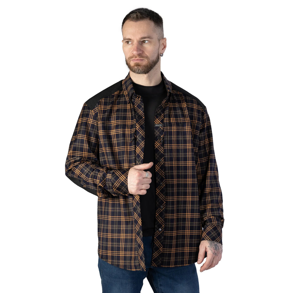 Сорочка "Тайфун" Orange/Navy