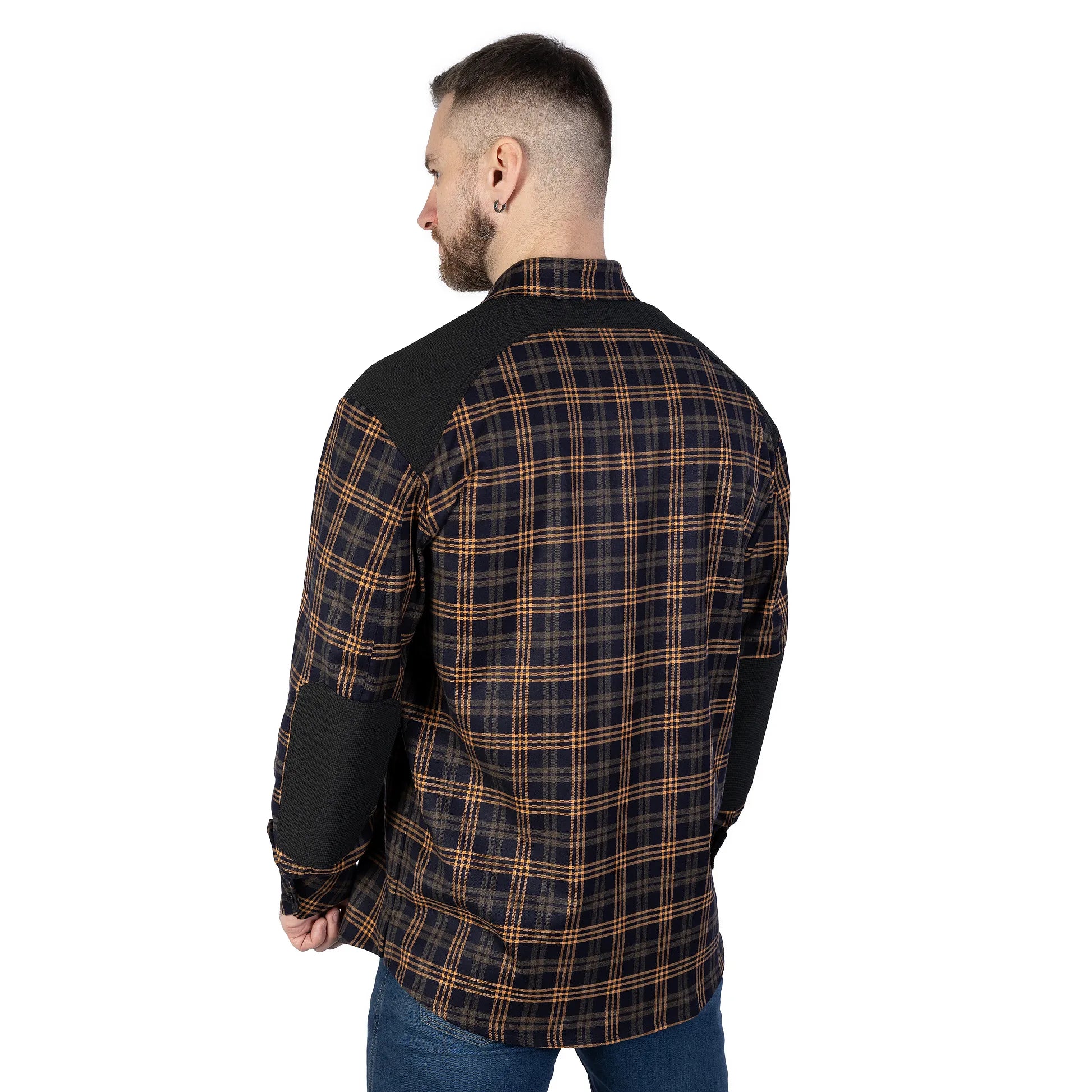 Сорочка "Тайфун" Orange/Navy