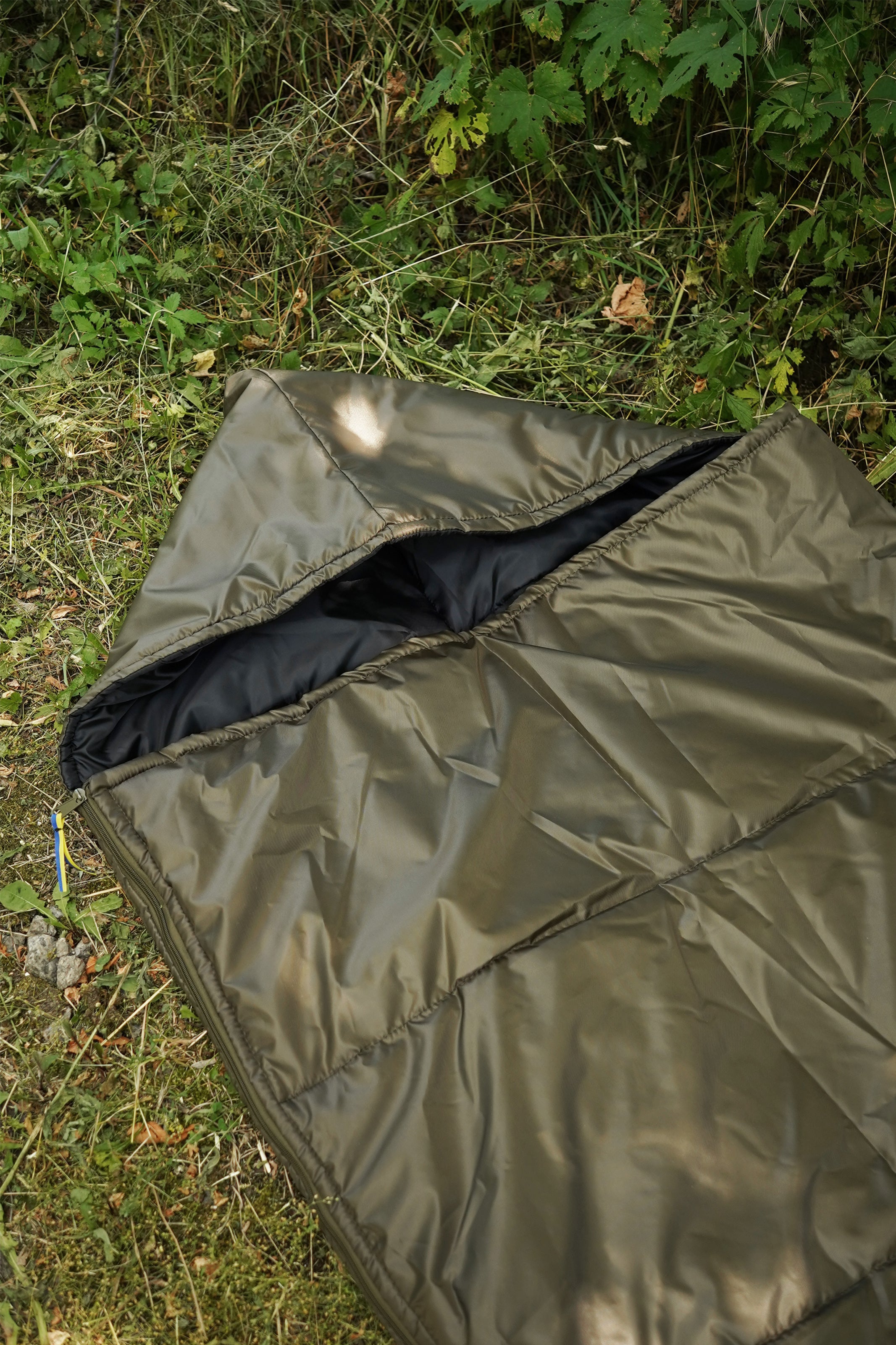 Спальний мішок з капюшоном Tactical Summer FS (100 220) Хакі