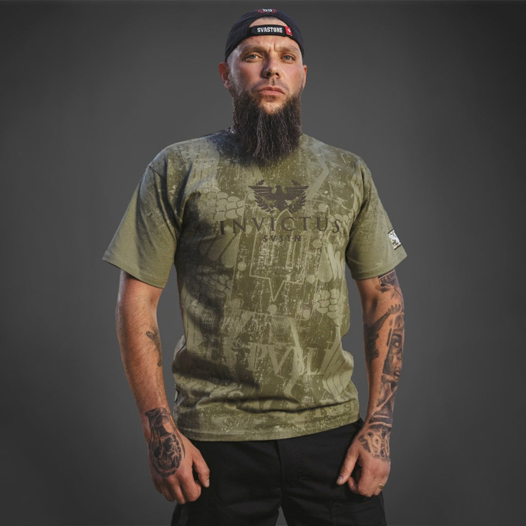 SvaStone футболка Invictus olive
