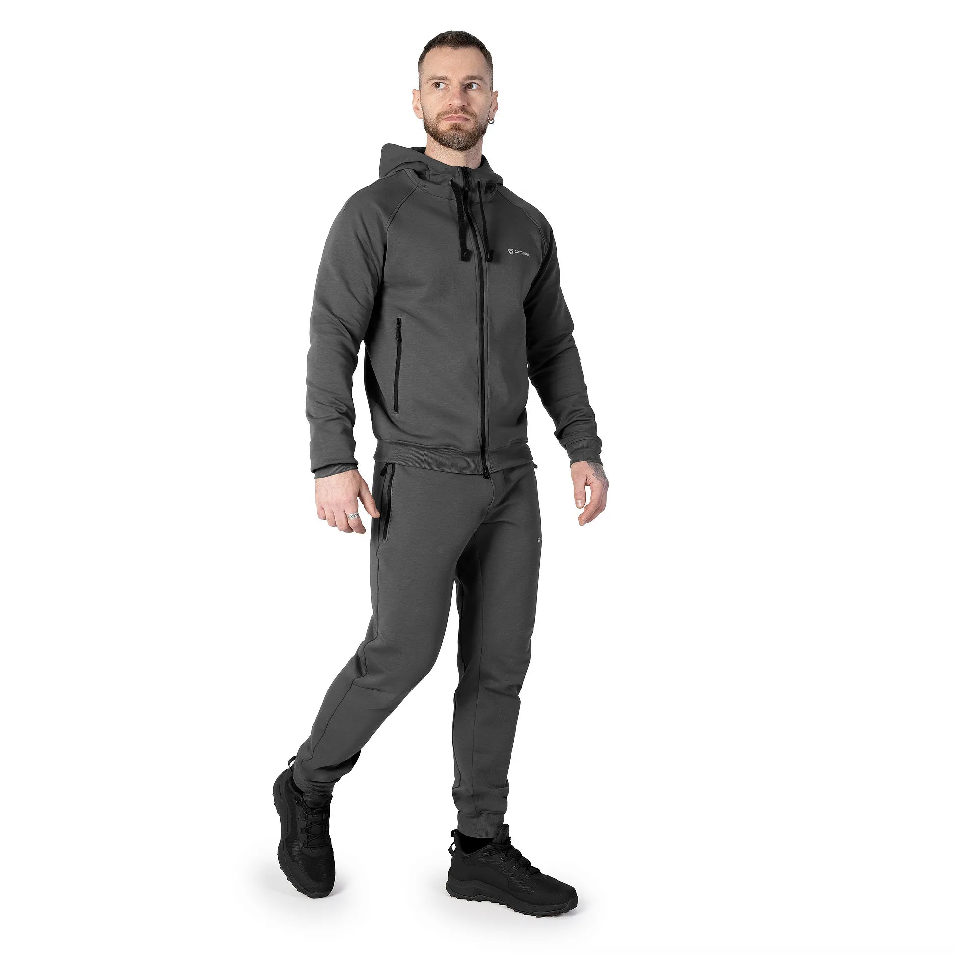 Спортивна кофта FitPro Zip Графіт