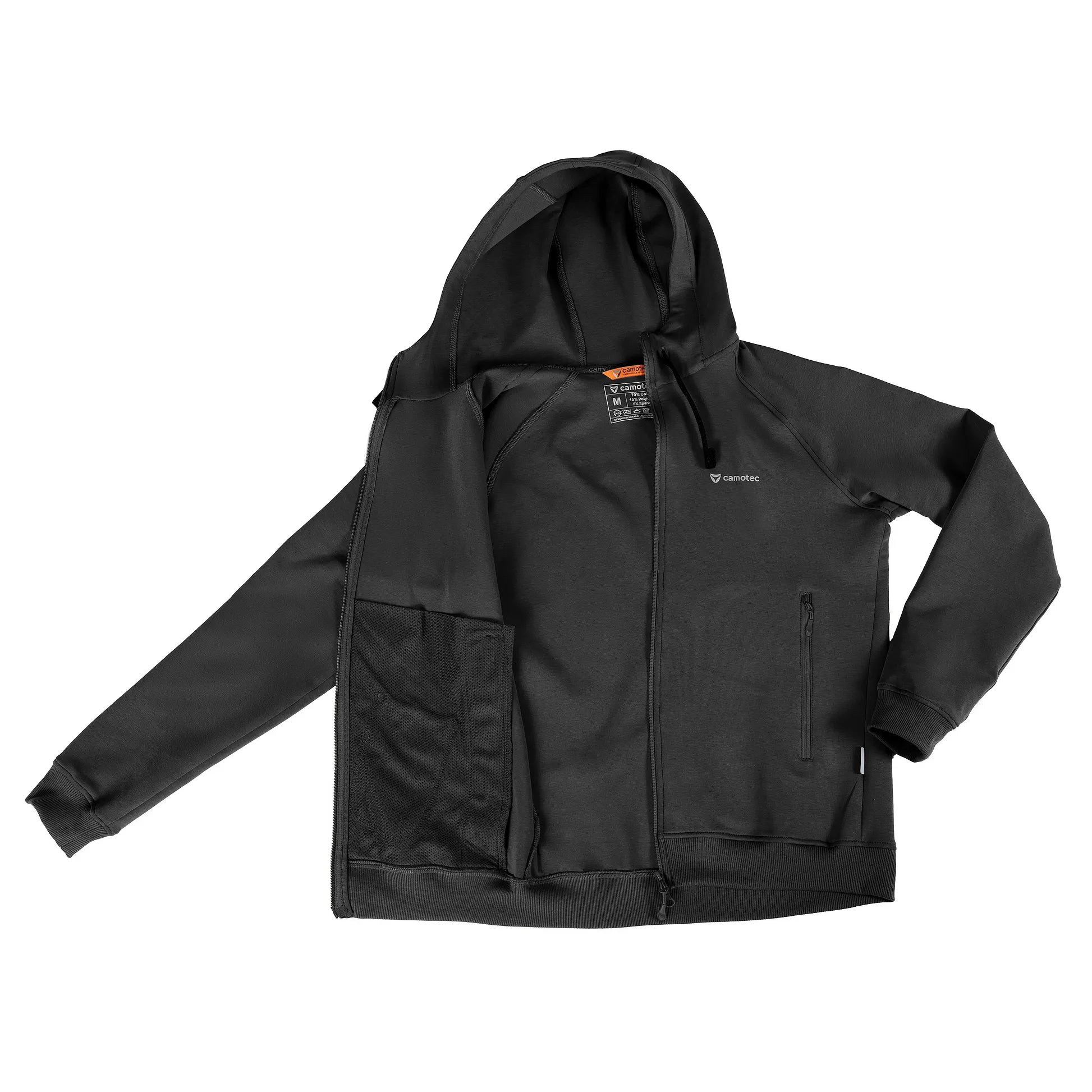 Спортивна кофта FitPro Zip Чорна