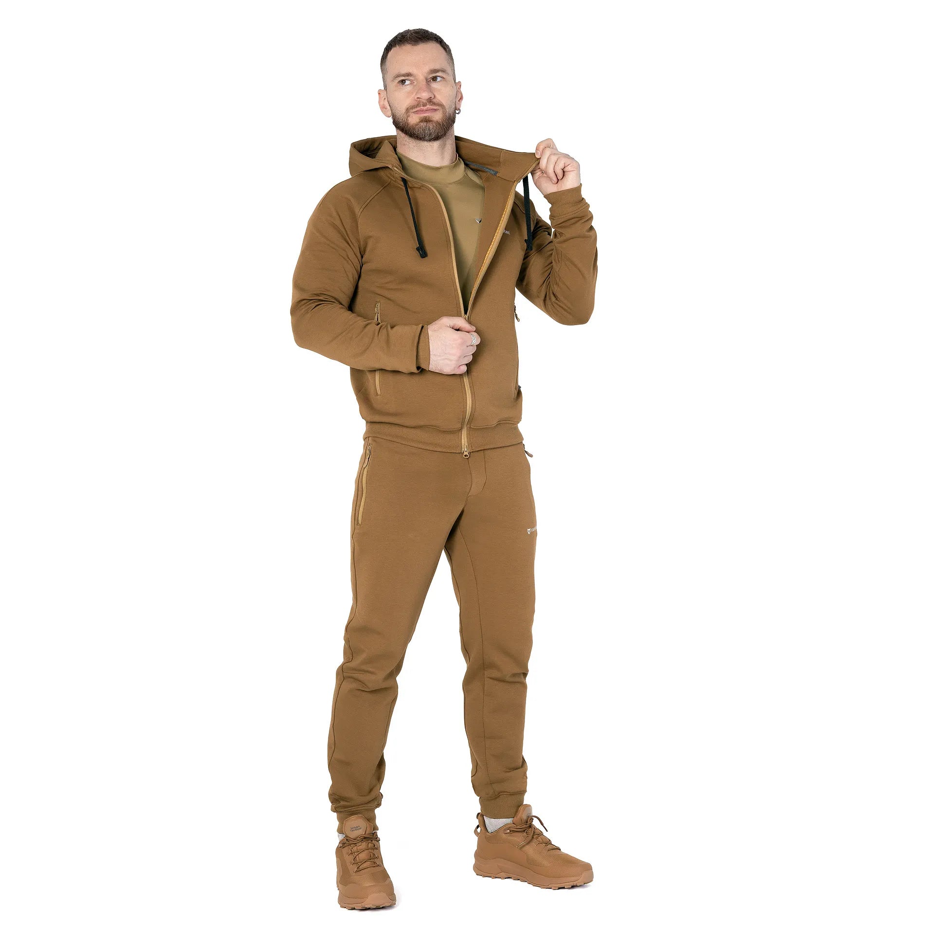 Спортивний костюм FitPro Zip Койот
