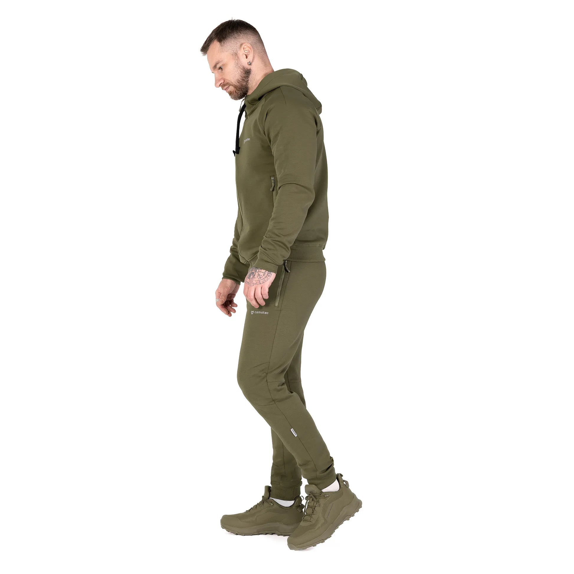 Спортивний костюм FitPro Zip Олива
