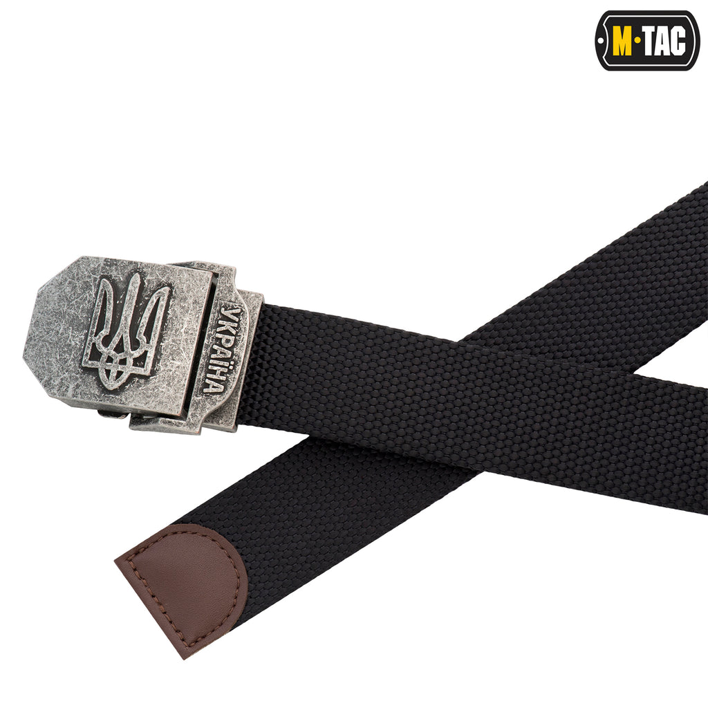 M-Tac ремінь з Тризубом (тип 2) Black