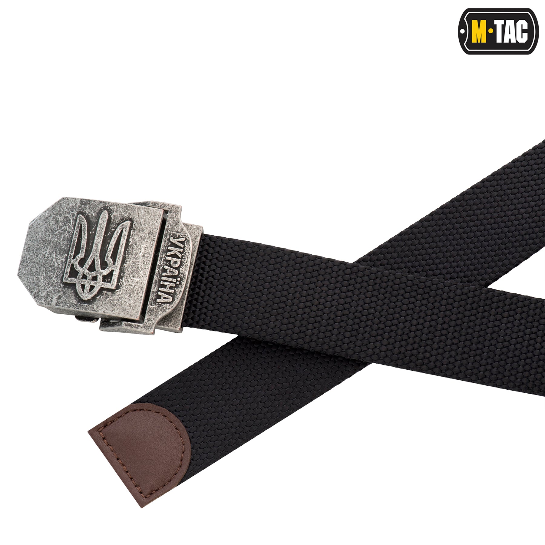 M-Tac ремінь з Тризубом (тип 2) Black