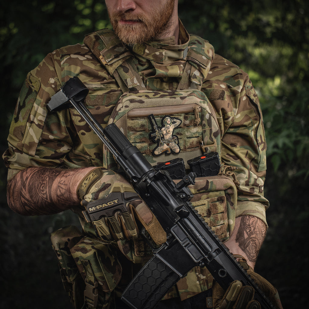 M-Tac нашивка Tactical girl Skandinavik PVC MC