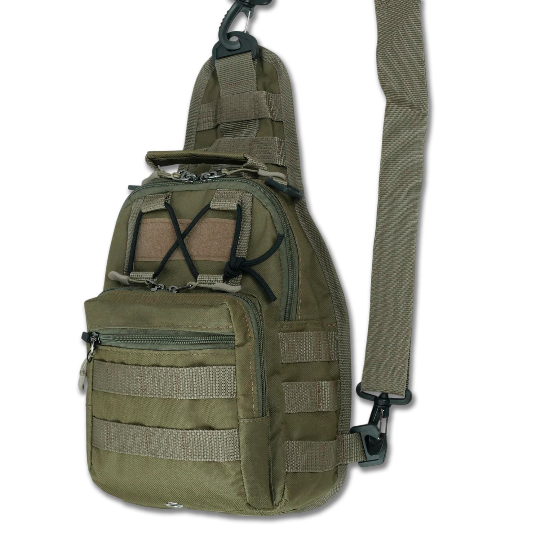 Сумка через плече — Койот з MOLLE-системою