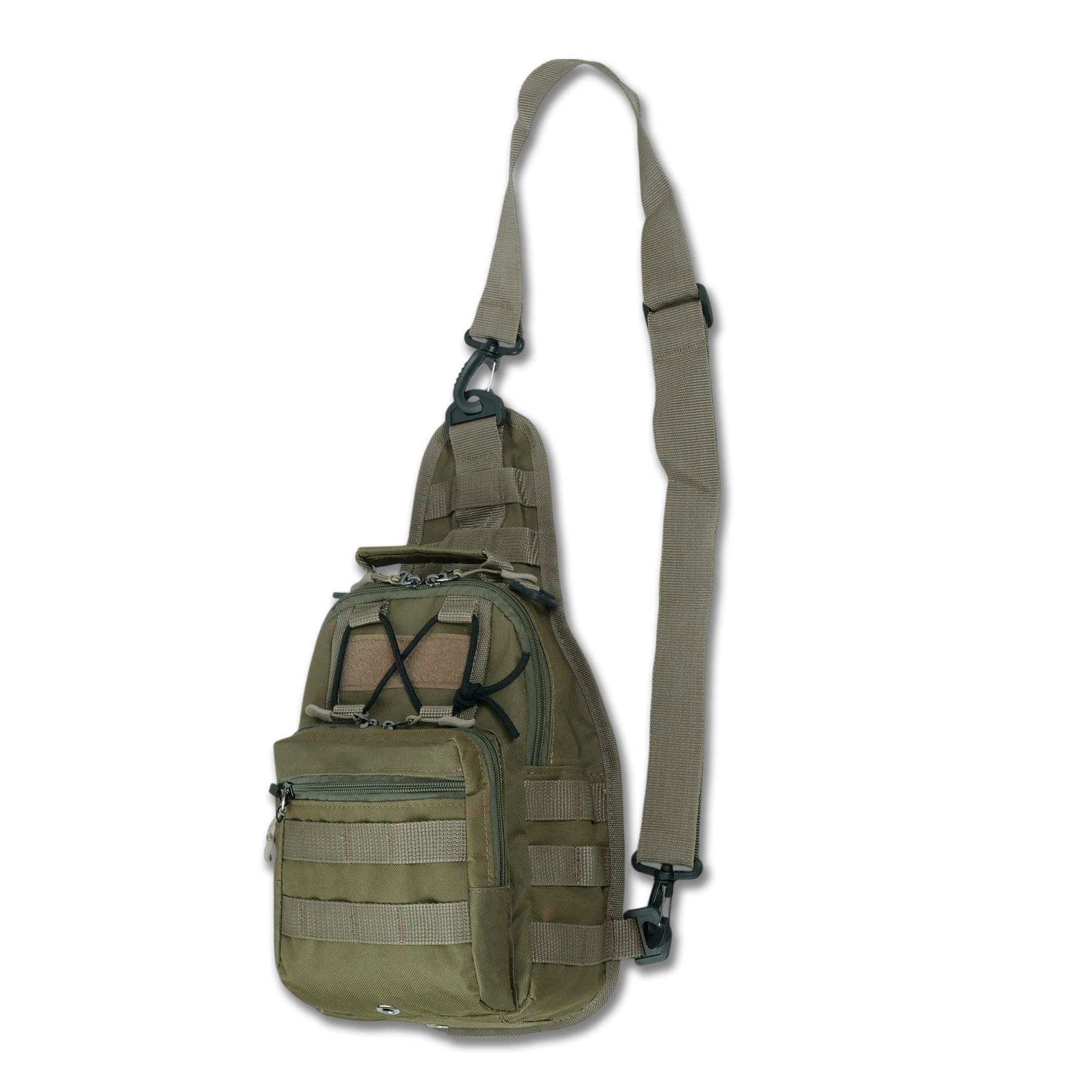 Сумка через плече — Койот з MOLLE-системою