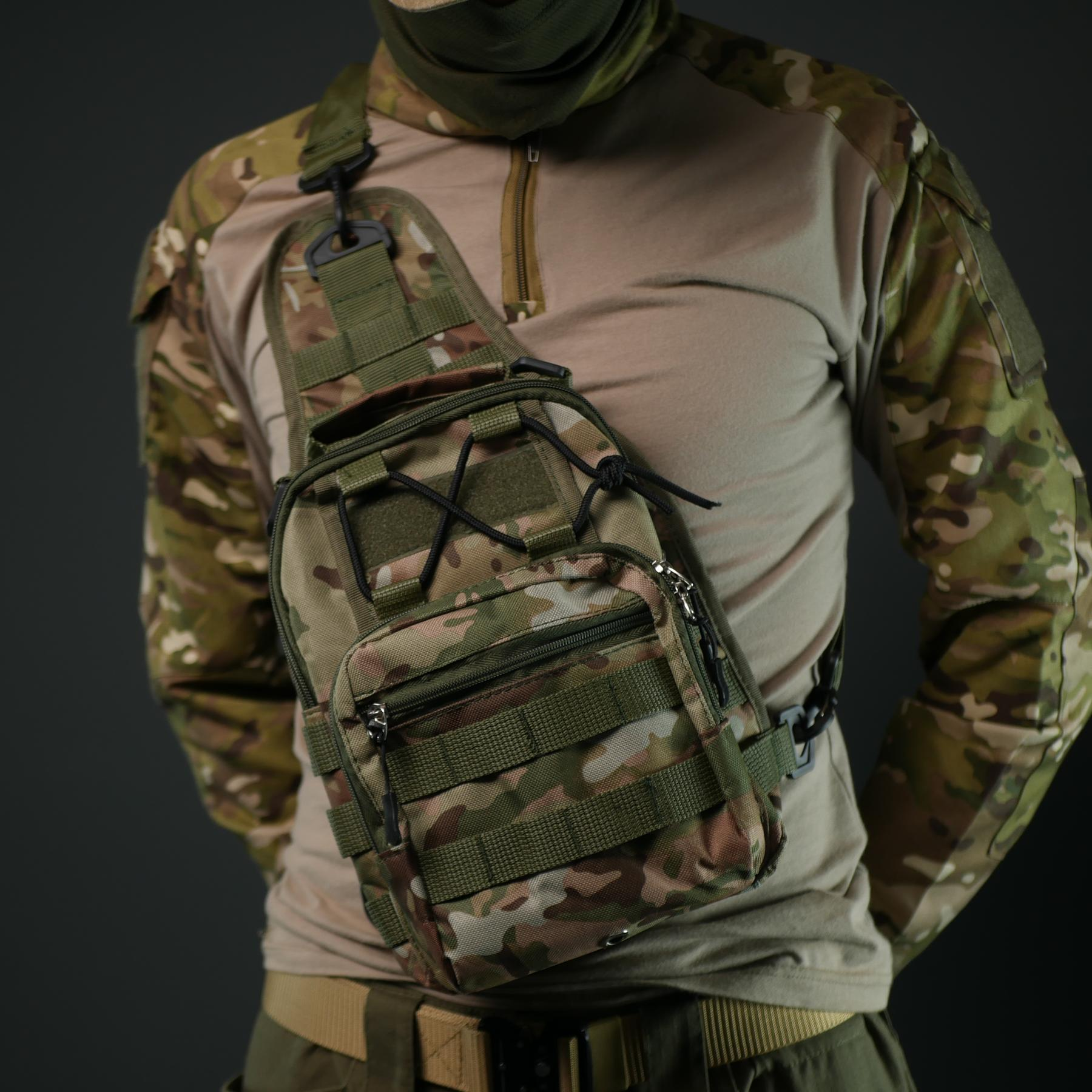 Сумка через плече — Мультикам з MOLLE-системою
