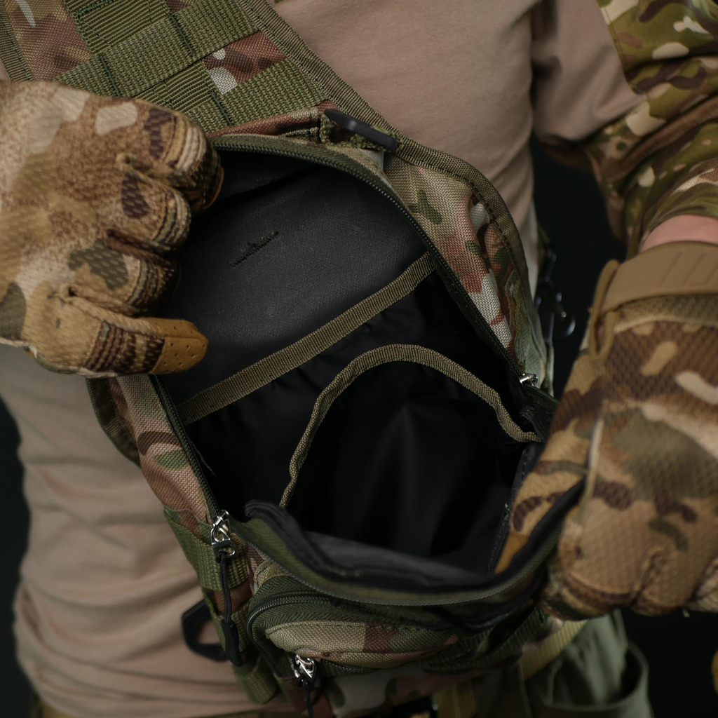 Сумка через плече — Мультикам з MOLLE-системою