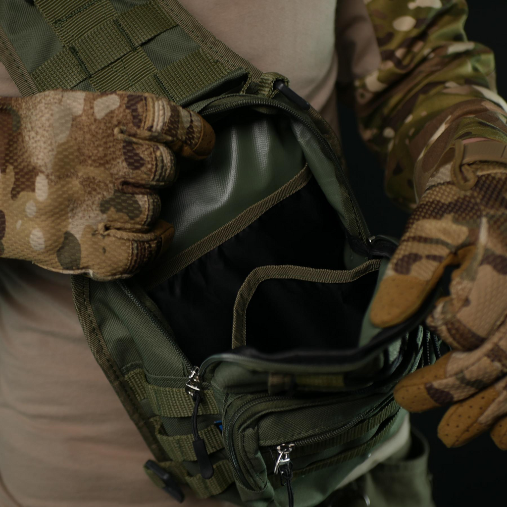 Сумка через плече — Мультикам з MOLLE-системою