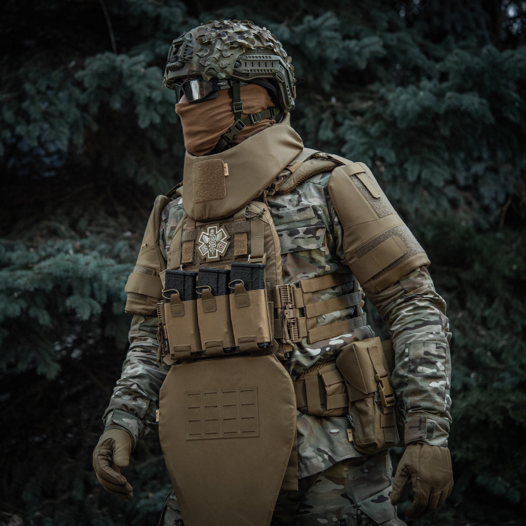 M-Tac нашивка Paramedic (вишивка) Coyote