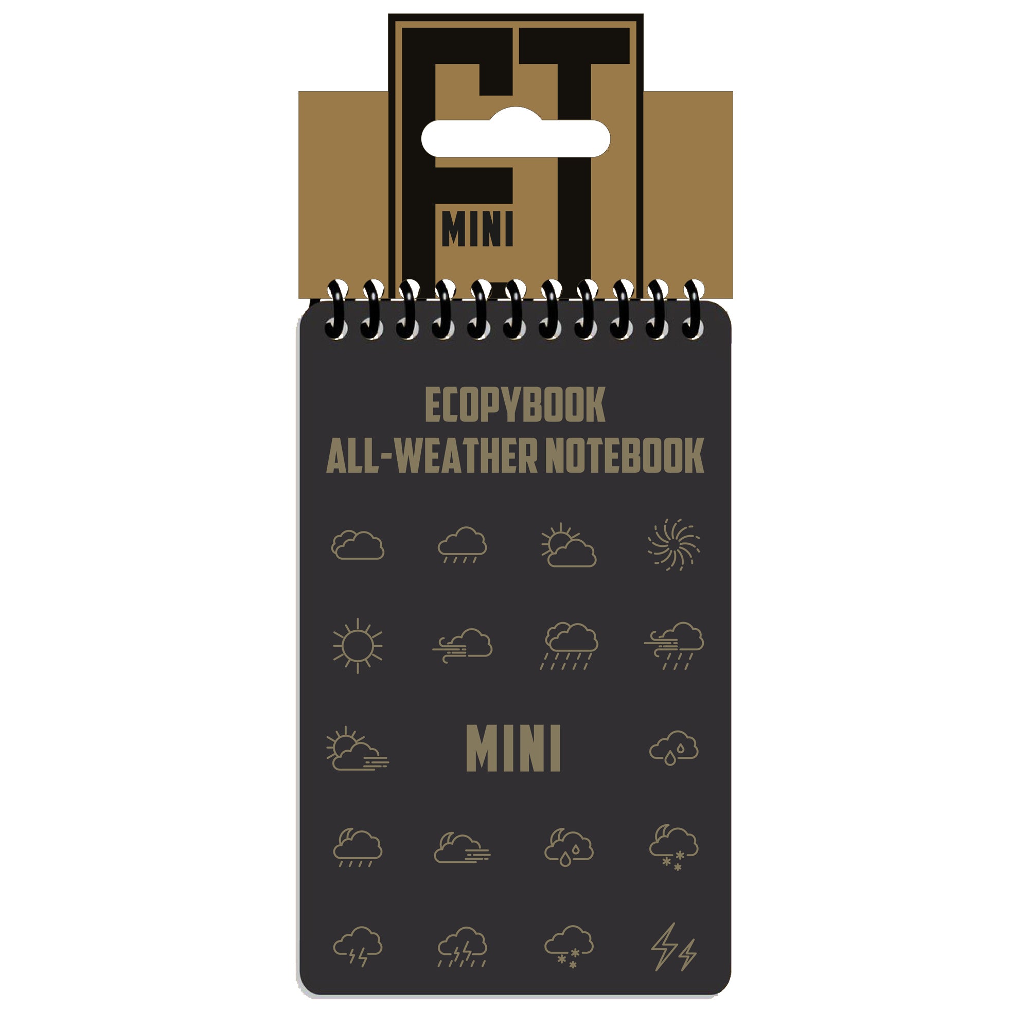 Ecopybook Tactical Всепогодний блокнот mini