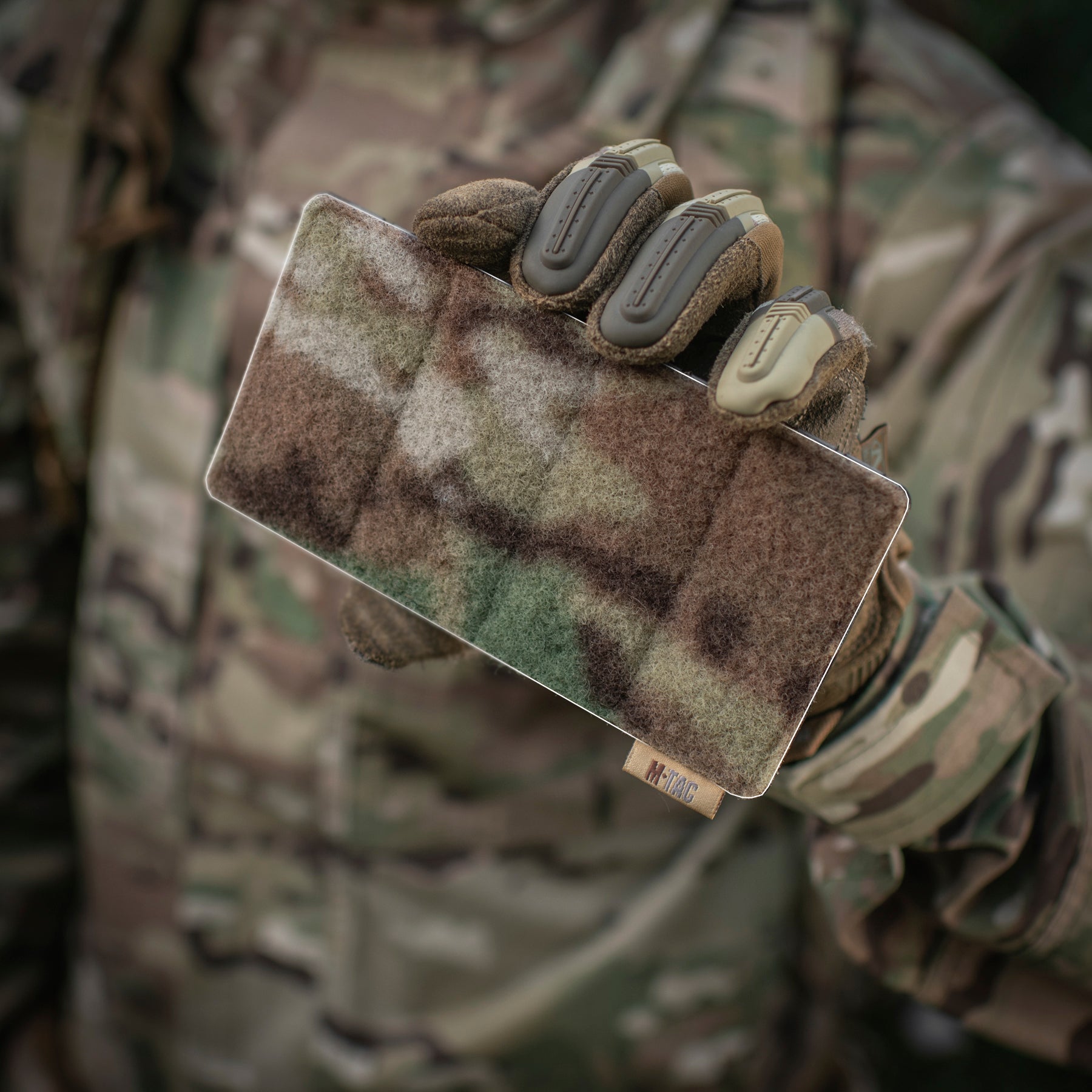 M-Tac панель для нашивок на MOLLE 160x85 Multicam