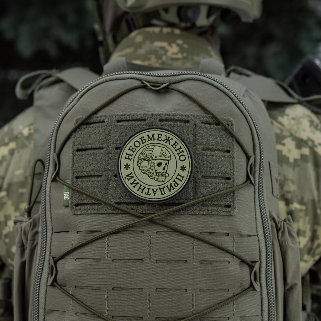 M-Tac нашивка Необмежено придатний PVC Black/Olive