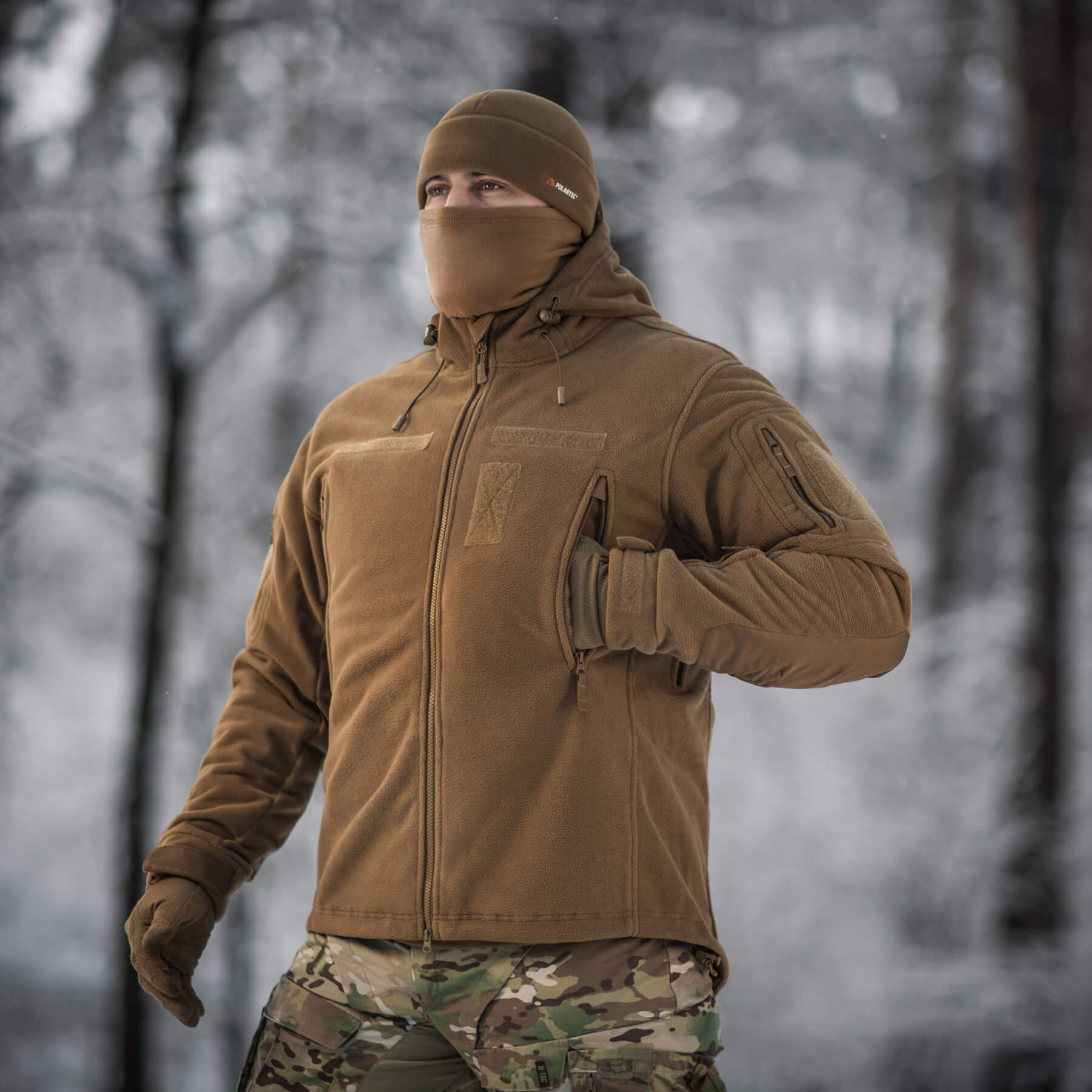 M-Tac куртка флісова Windblock Division Gen.III Coyote Brown