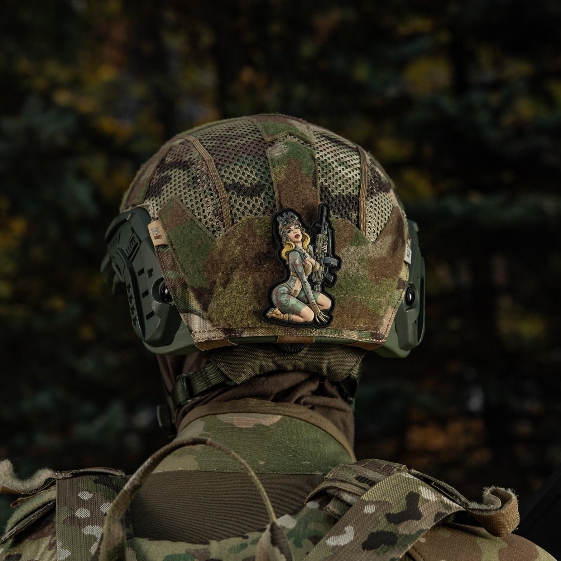 M-Tac нашивка Tactical girl №5 PVC Якудза
