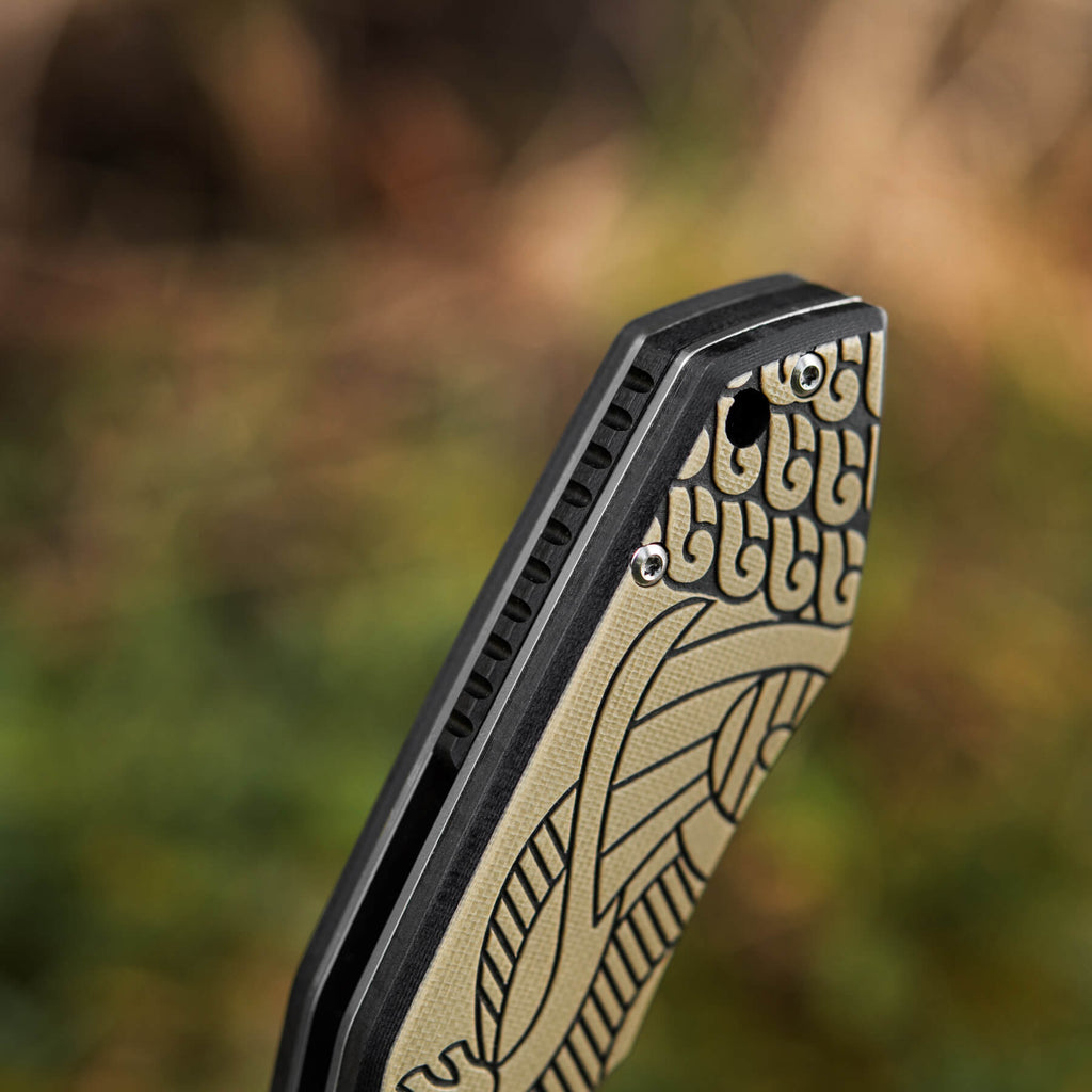 M-Tac ніж складний Type 12 Scandinavian Black/Sand