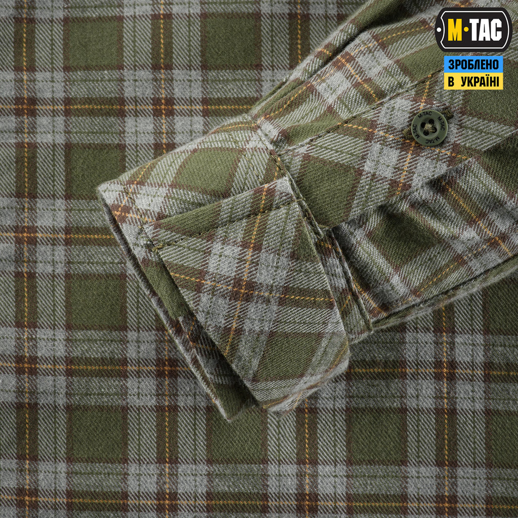 M-Tac сорочка Lumberjack Cotton Shirt Olive/Grey
