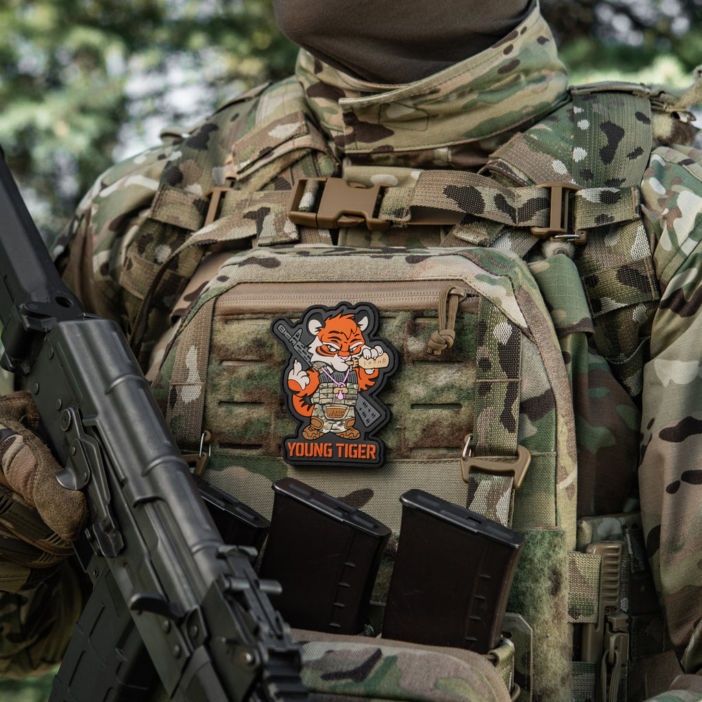 M-Tac нашивка Young Tiger PVC