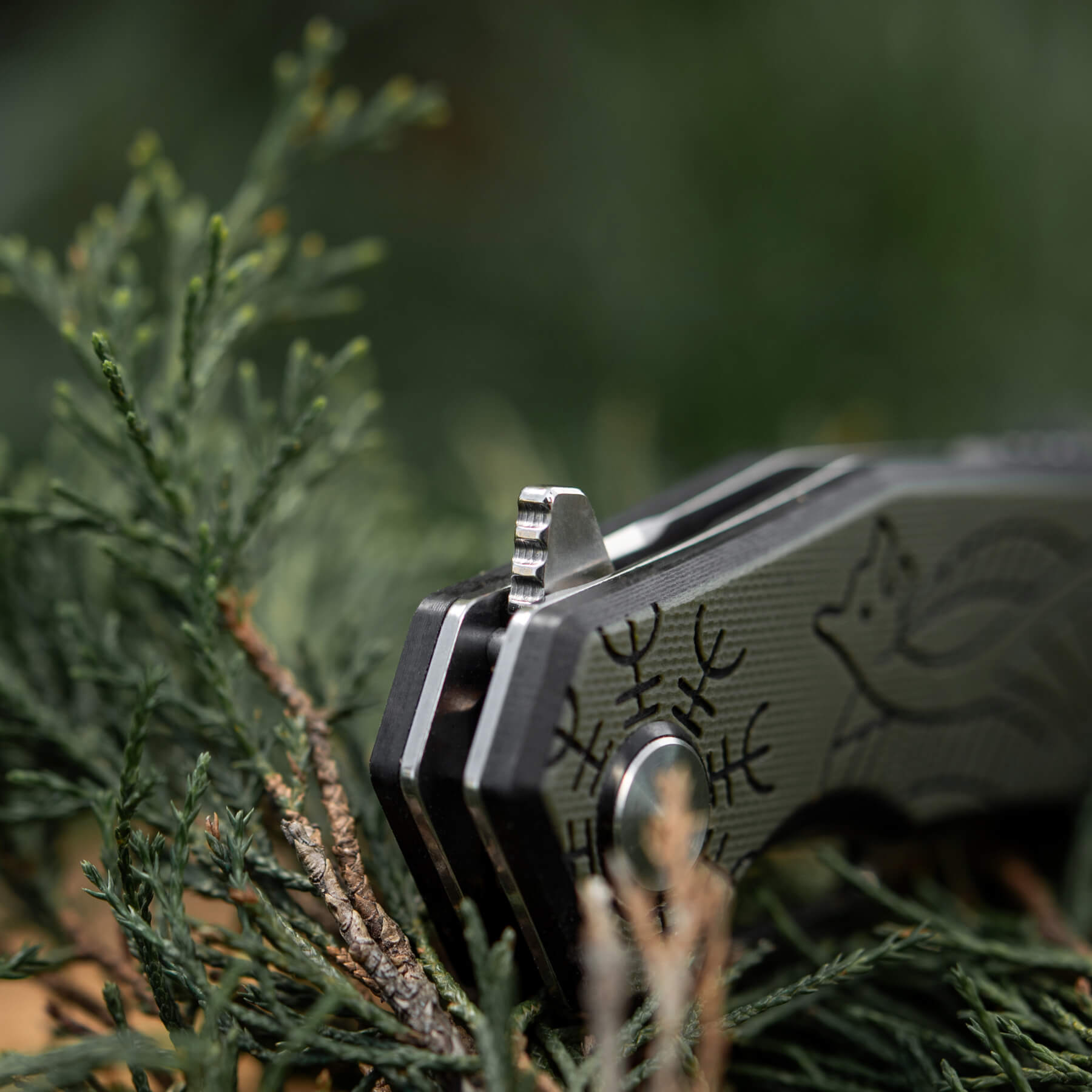 M-Tac ніж складний Type 12 Scandinavian Black/Olive