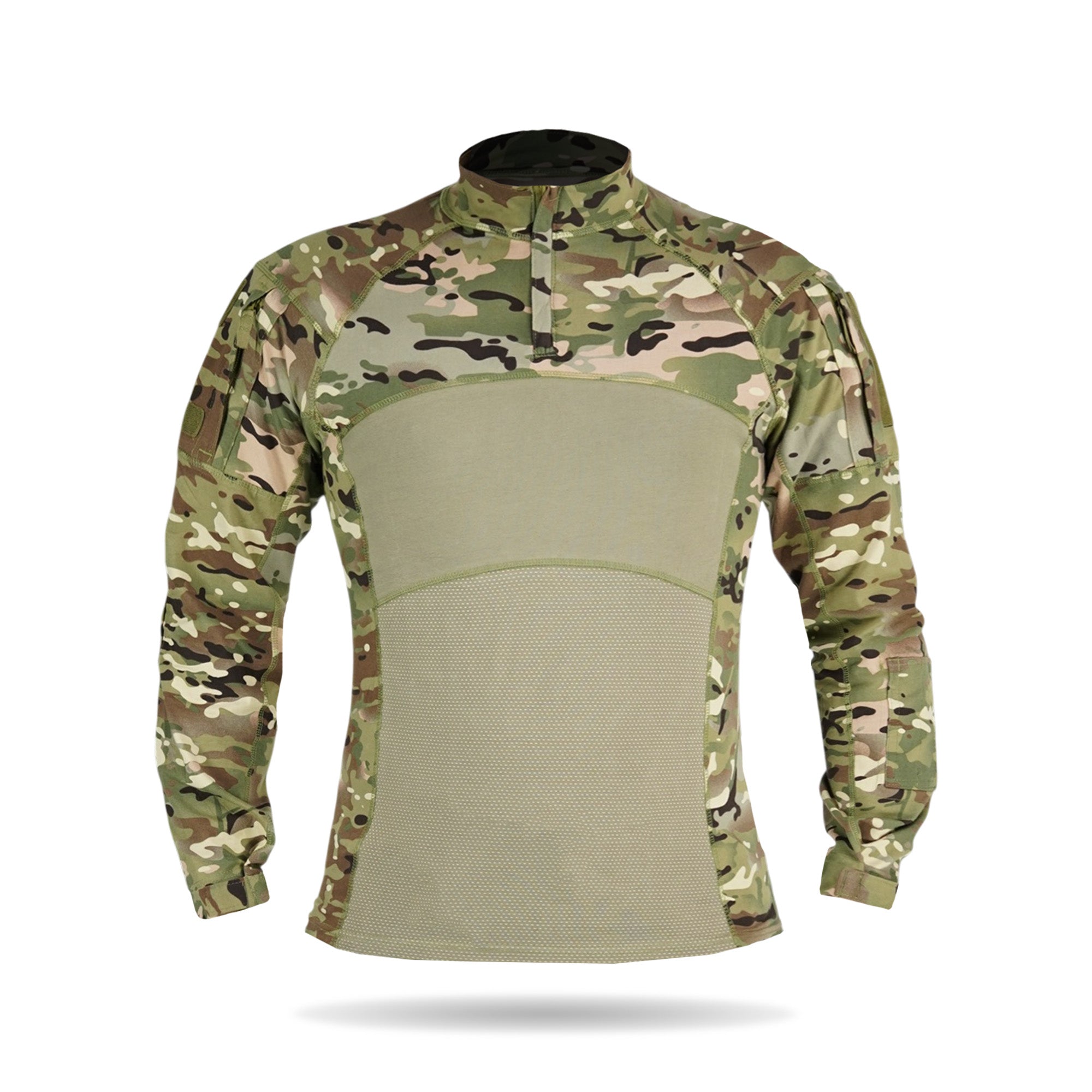Тактична бойова сорочка UBACS Tactical Series Long Sleeve з посиленими рукавами та велкро-панелями