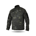 Тактична сорочка УБАКС UA (CoolPass) з довгим рукавом Black Multicam-S
