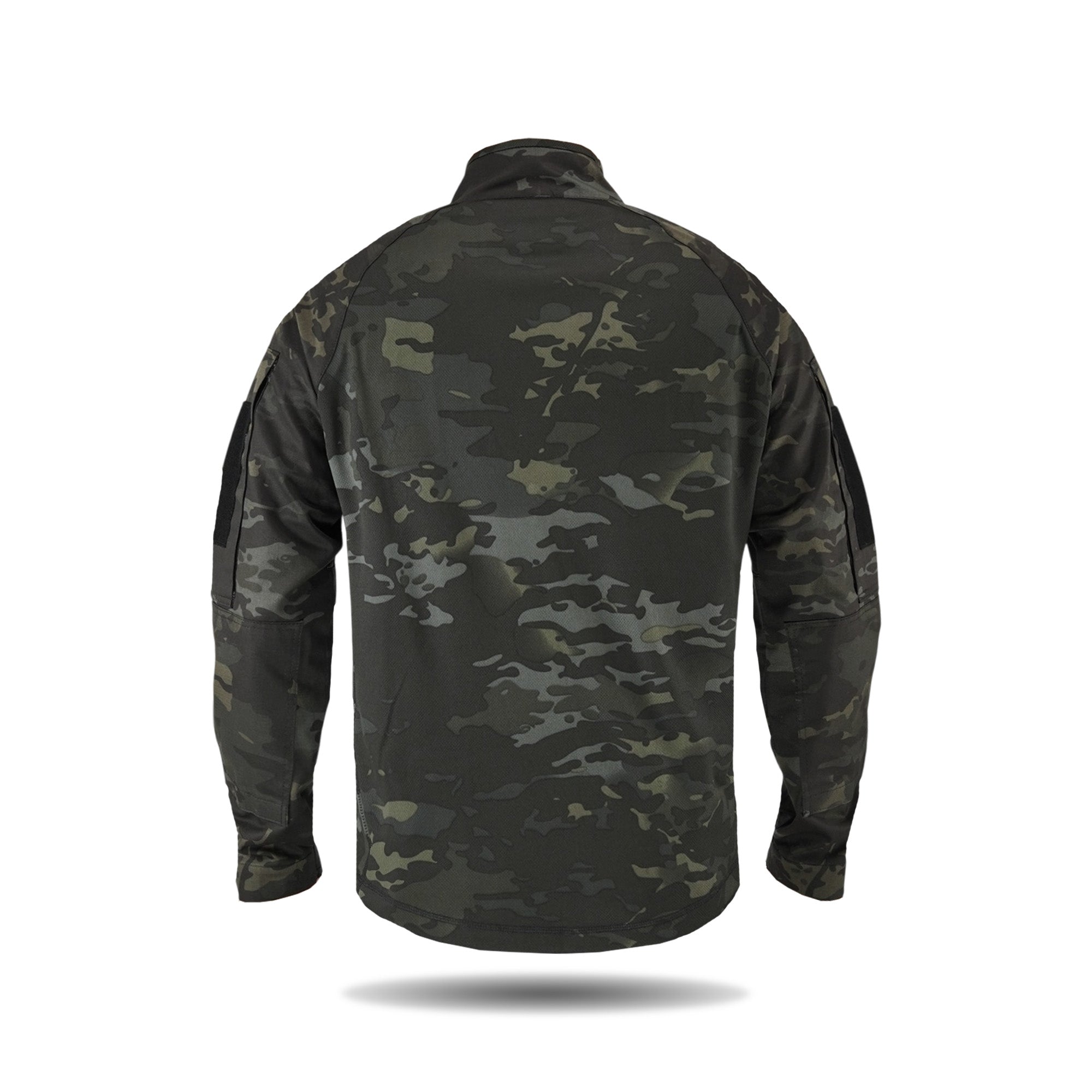 Тактична сорочка УБАКС UA (CoolPass) з довгим рукавом Black Multicam-S