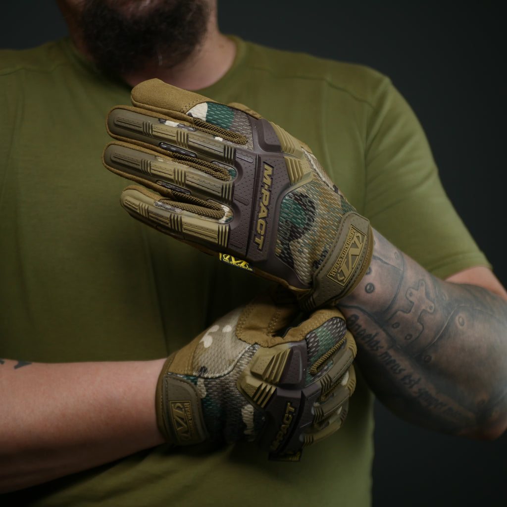 Тактичні рукавиці Mechanix M-Pact (пара) Мультикам