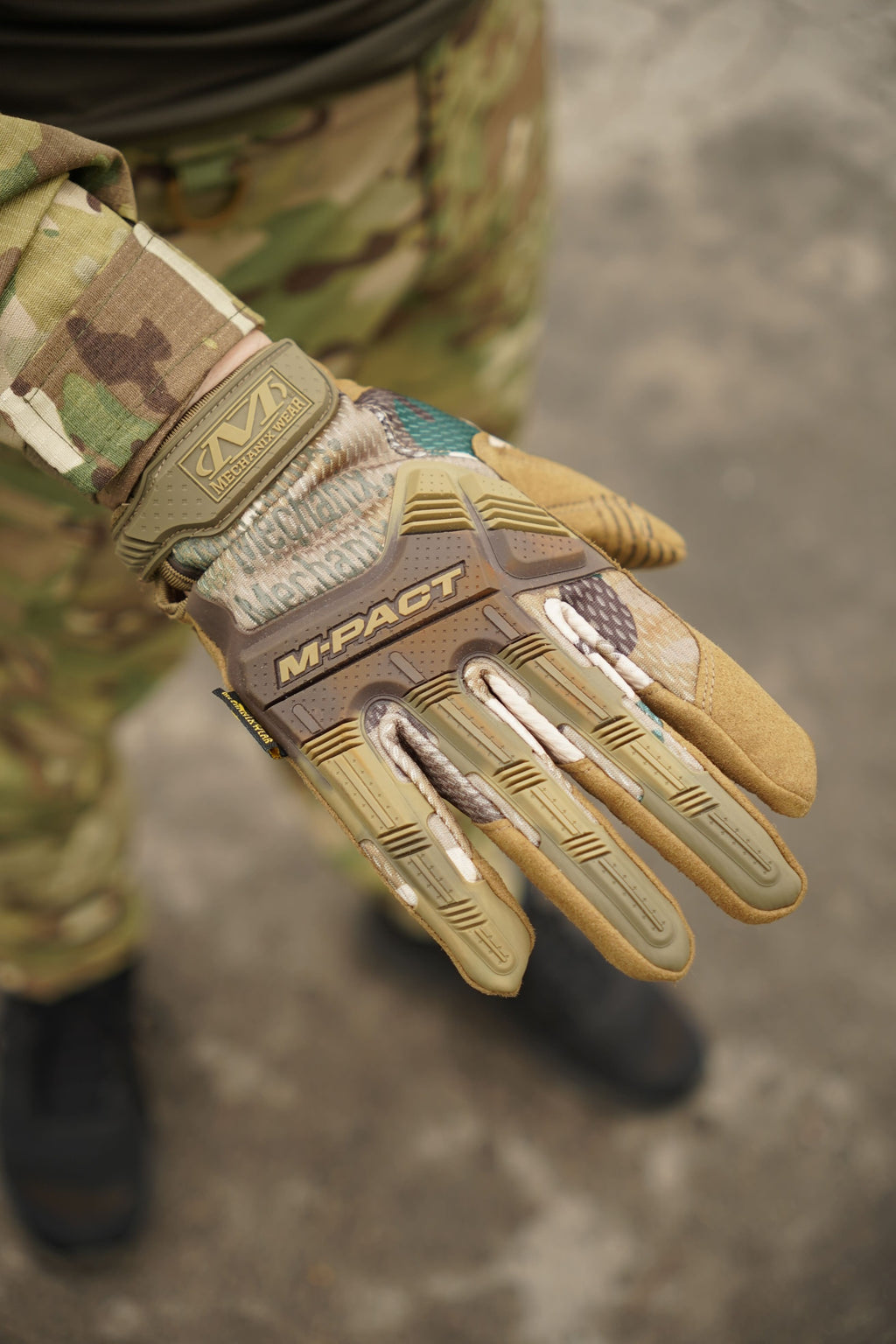 Тактичні рукавиці мультикам Mechanix